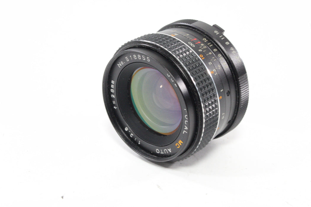 Focal 28mm f/2.8 Lens for Minolta MD Mount