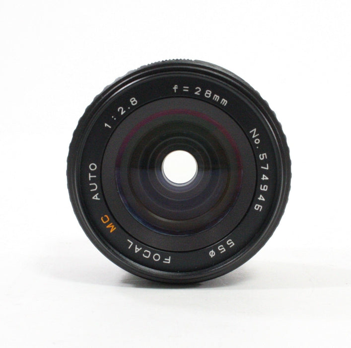 Focal 28mm f/2.8 MC Auto Lens for Minolta MD Mount
