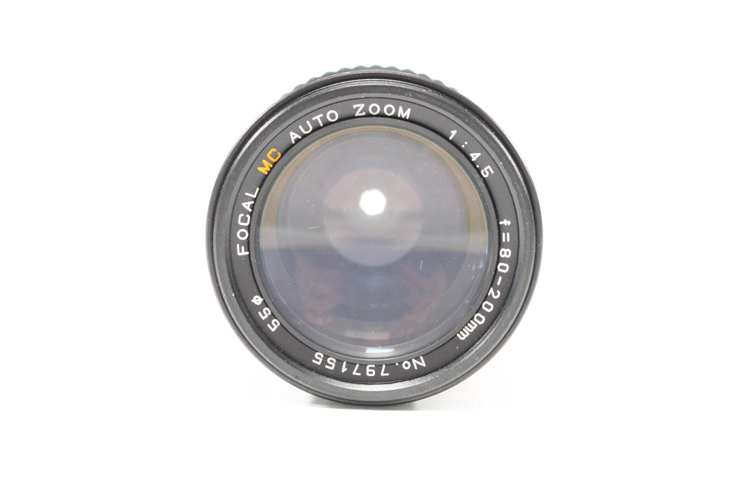 Focal 80-200mm f/4.5 Lens for Minolta MD Mount