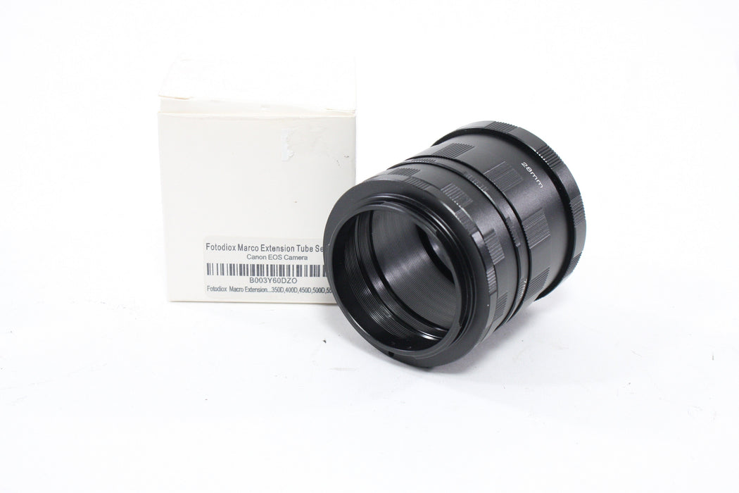 Fotodiox Canon EOS Extension Tube Set of 7mm, 14mm & 28mm