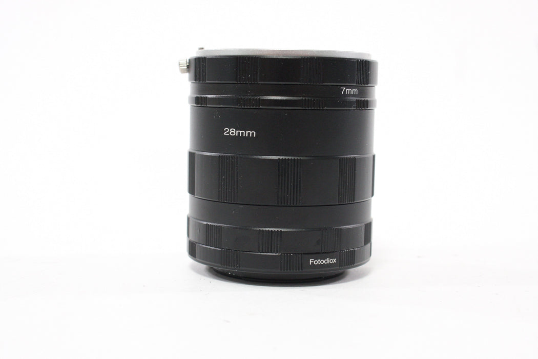 Fotodiox Nikon F Macro Extension Tube Set of 7mm, 14mm & 28mm