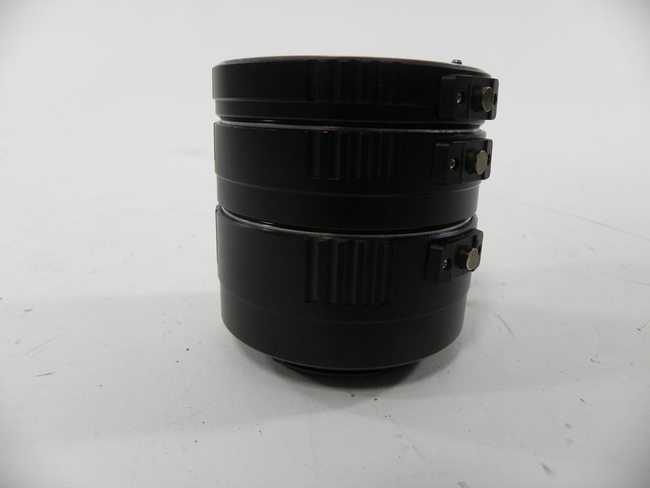 Fotodiox Pro Extension Tube Set for Canon EF 13mm, 21mm, 31mm