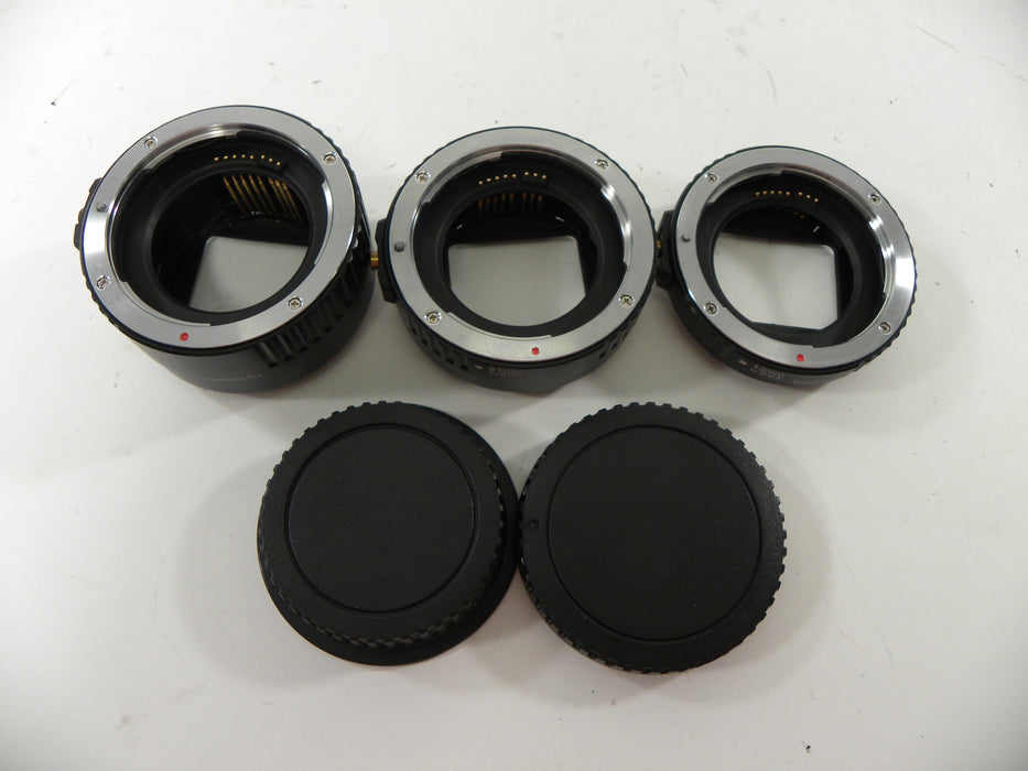 Fotodiox Pro Extension Tube Set for Canon EF 13mm, 21mm, 31mm