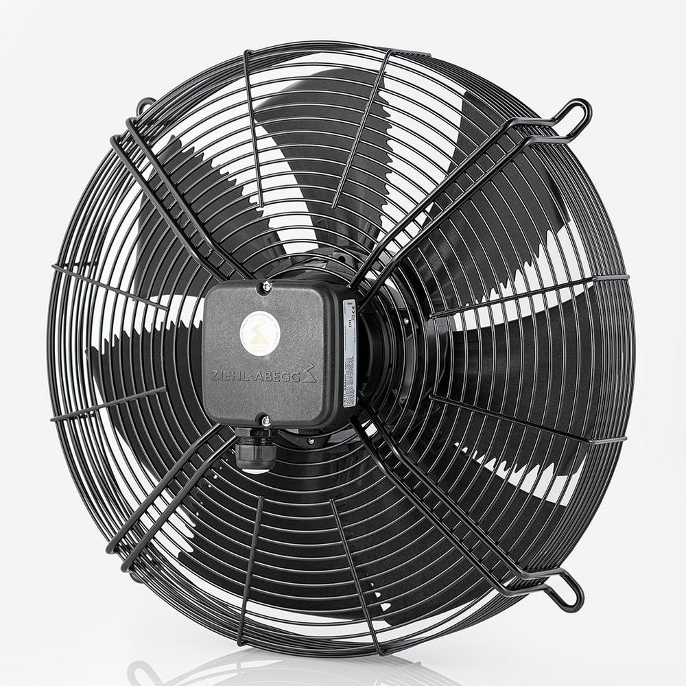 FN040-VDQ.0F.A7P2 ZIEHL-ABEGG Axial Fan 400V 0.18/0.39kW 0.29/0.58A 1020/1560rpm WITHOUT Plate
