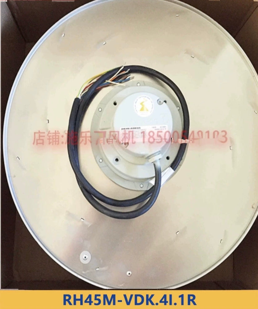 Brand new RH45M-VDK.4I.1R ZIEHL-ABEGG centrifugal fan 3-400V 0.44/1.15kW 0.79/1.9A 1050/1490rpm