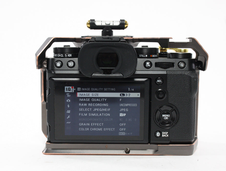 Fuji X-T5 Digital Mirrorless Camera Body with Cage  Shutter Count 941