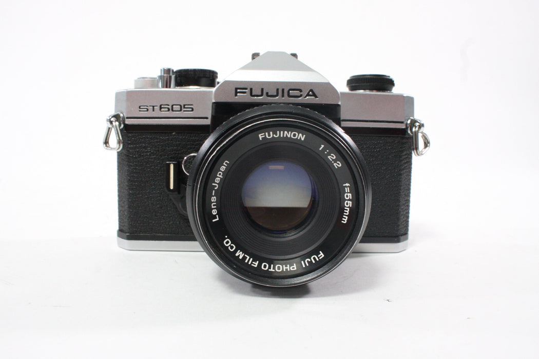 Fujica ST605 35mm Camera with 55mm f/2.2 Lens