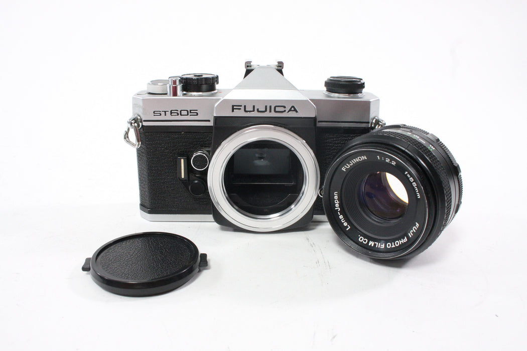 Fujica ST605 35mm Camera with 55mm f/2.2 Lens
