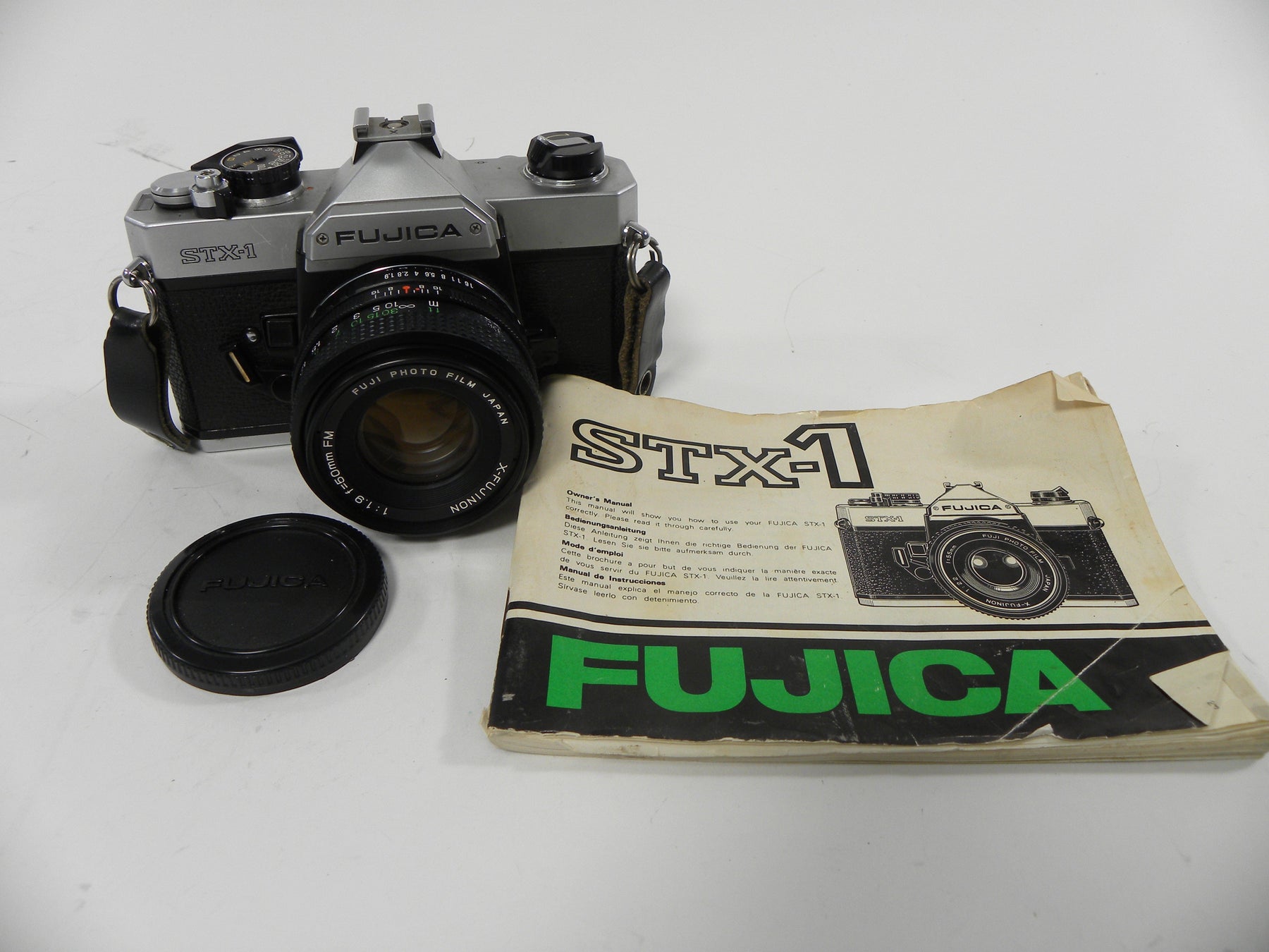 Fujica STX-1 35mm SLR w/ X-Fujinon 50mm f1.9 FM