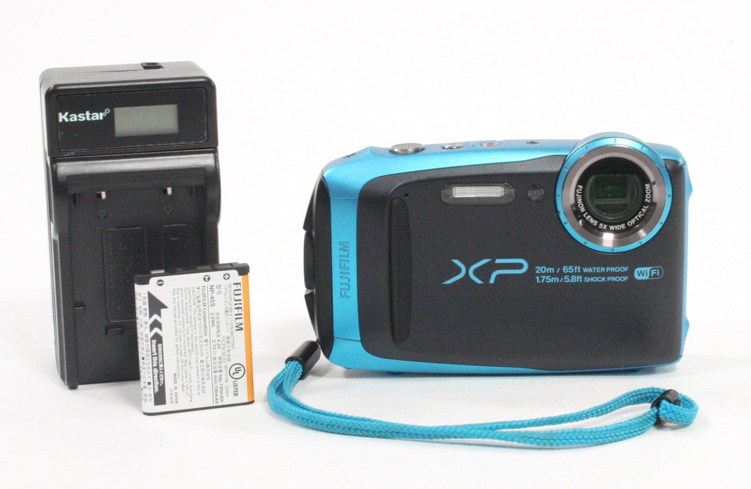 Fujifilm FinePix XP 120 16mp 5x Zoom Digital Camera (Blue)