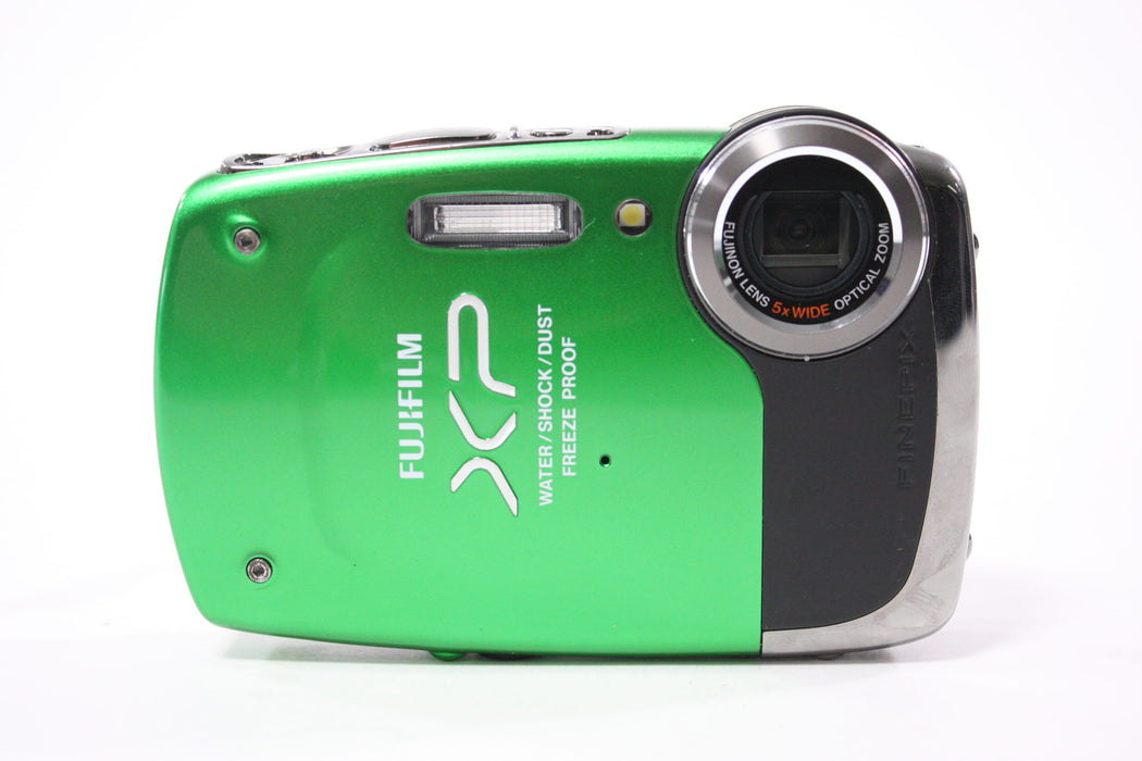 Fujifilm Finepix XP20 Digital Point and Shoot Camera 5x Zoom 14.2mp (Green)