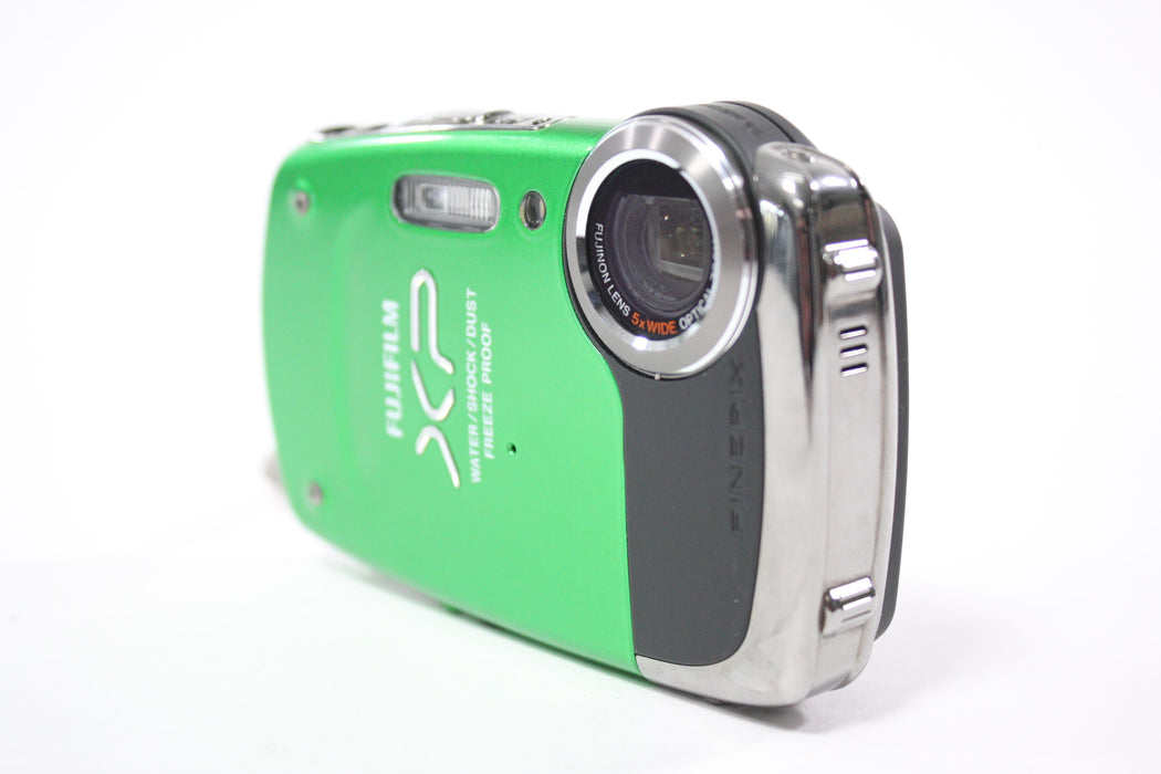 Fujifilm Finepix XP20 Digital Point and Shoot Camera 5x Zoom 14.2mp (Green)