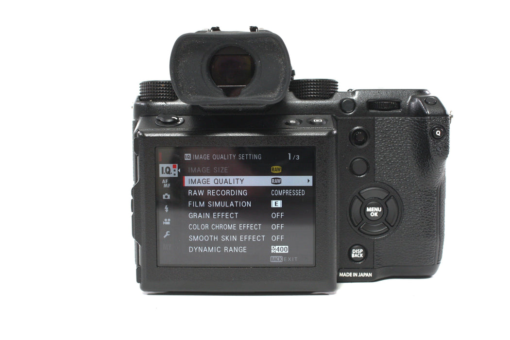 FUJIFILM GFX 50S Medium Format Mirrorless Camera Body
