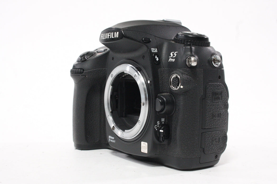 Fujifilm S5 Pro DSLR F Mount Camera Body with Shutter Count 163,400