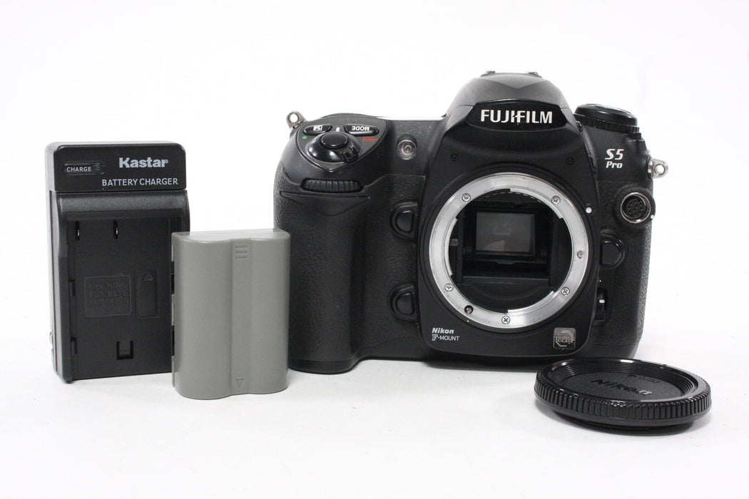Fujifilm S5 Pro DSLR F Mount Camera Body with Shutter Count 163,400