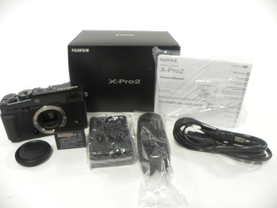 Fujifilm X-Pro 2 24.3mp Digital Mirrorless Camera Body Only S/C 30