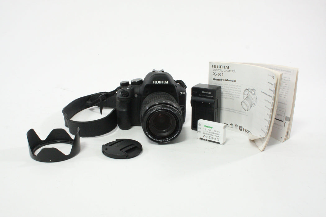 Fujifilm X-S1 Digital Camera with Super EBC 26x Zoom Lens 12.0mp