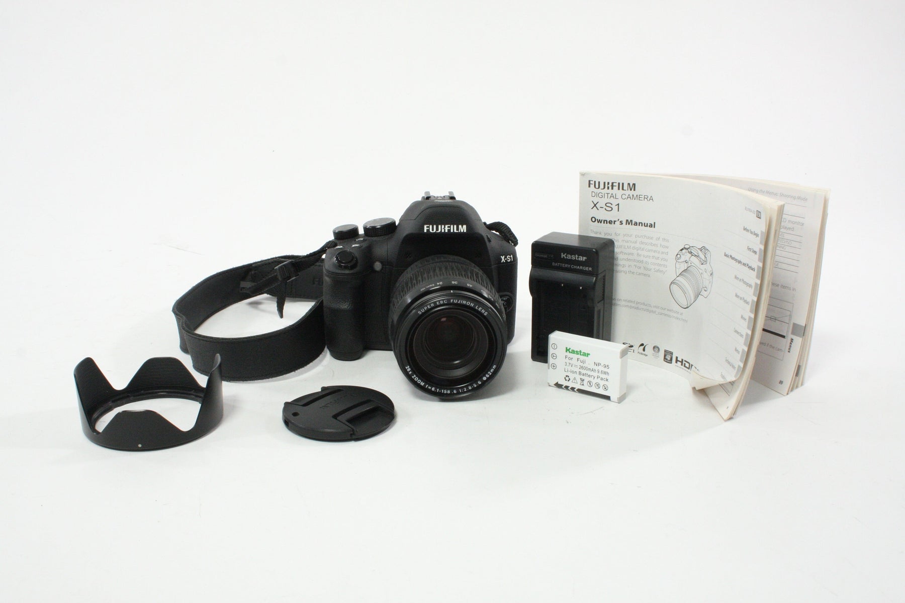 Fujifilm X-S1 Digital Camera with Super EBC 26x Zoom Lens 12.0mp