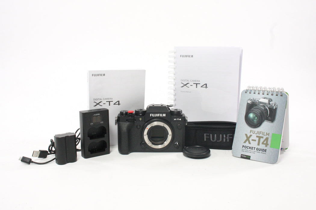 Fujifilm X-t4 Digital Mirrorless Camera with a Shutter Count of 8,169