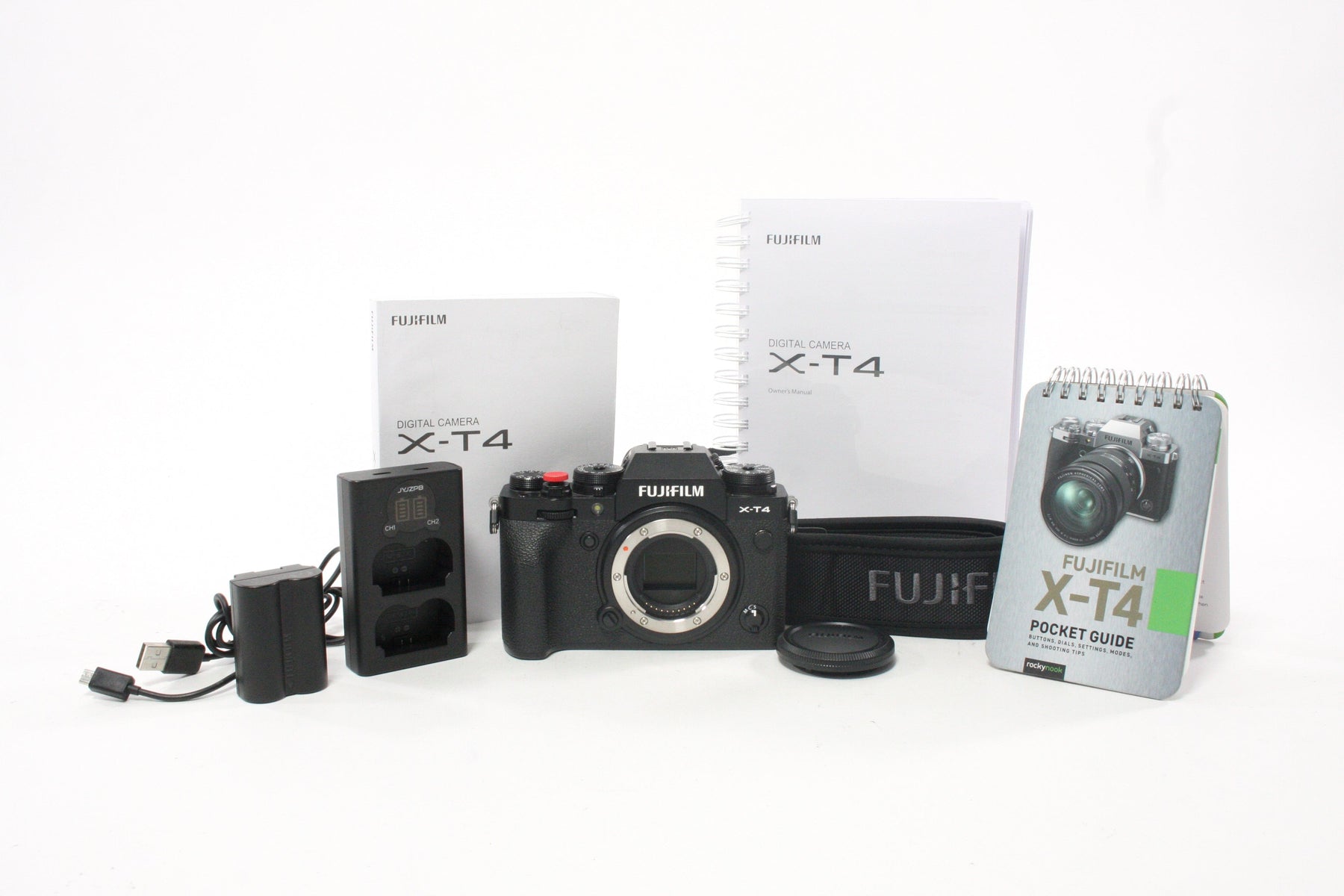 Fujifilm X-t4 Digital Mirrorless Camera with a Shutter Count of 8,169