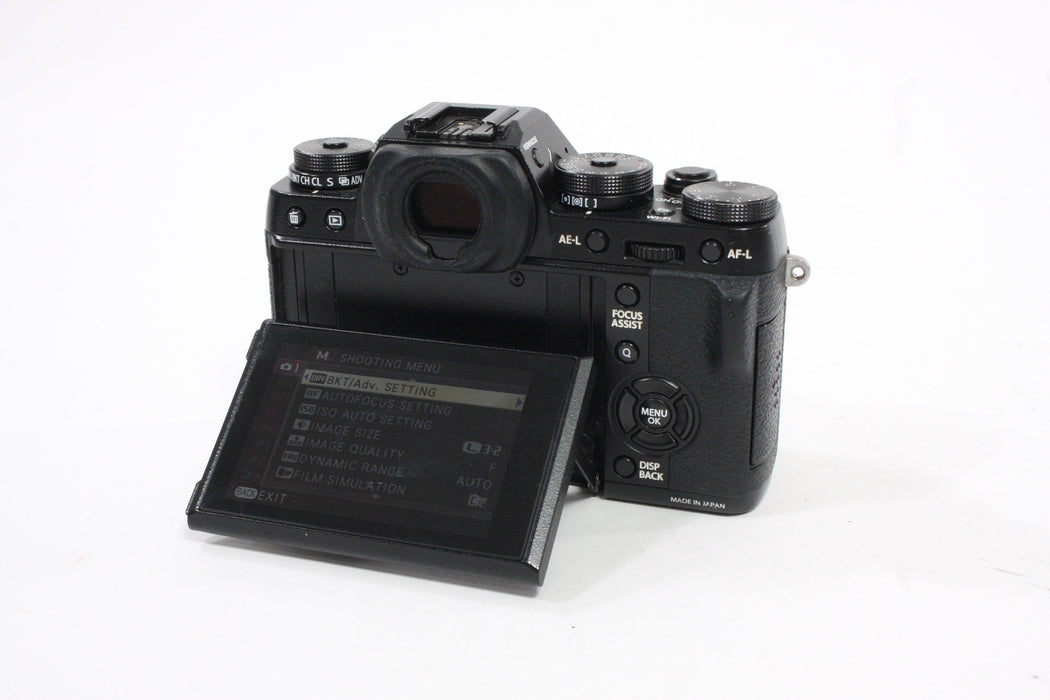 Fujifilm XT1 Digital Mirrorless Camera Body with Shutter Count 9,715