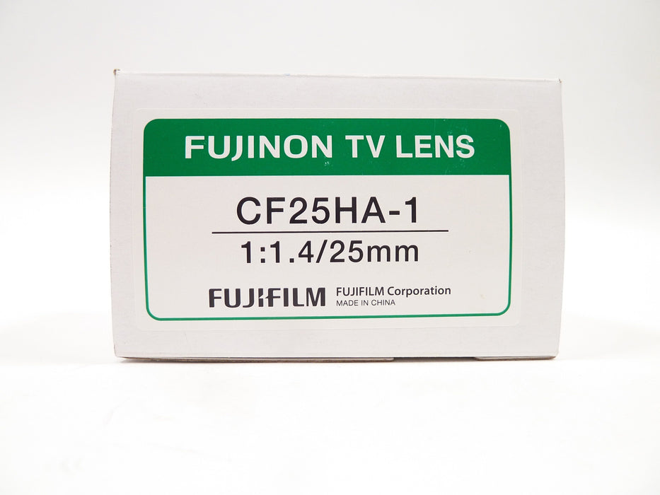 Fujinon CF25HA-1 25mm f1.4 TV Lens - Excellent In Box