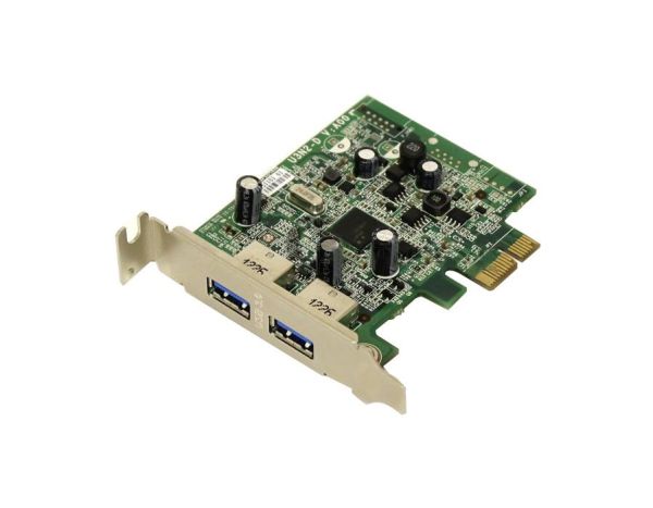 0FWGJ8 Dell Dual-Port USB 3.0 HUB PCI-Express X1 Expansion Card