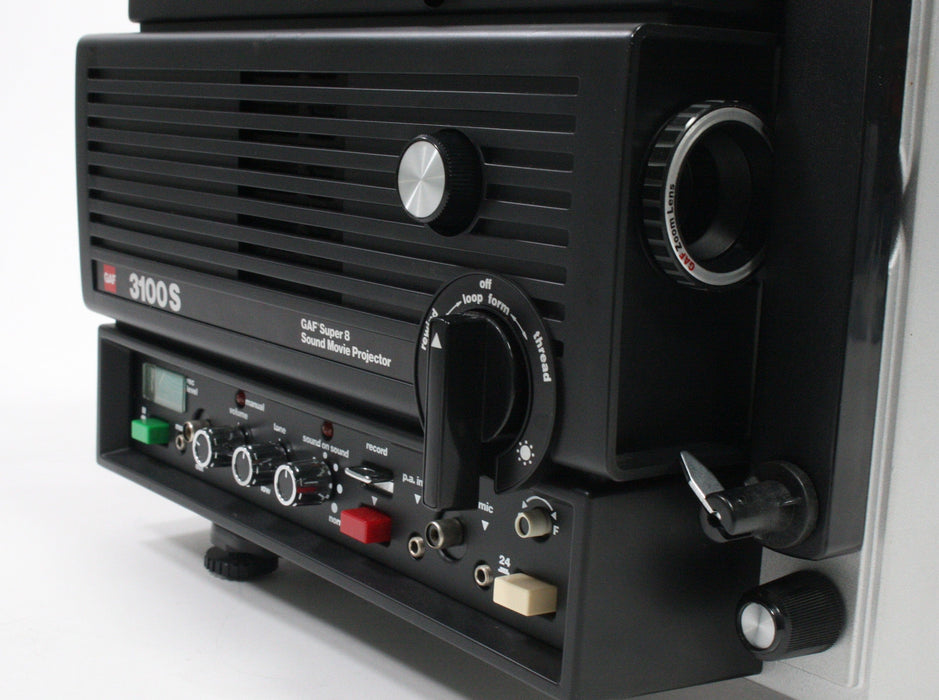 GAF Super 8 Sound Movie Projector 3100S