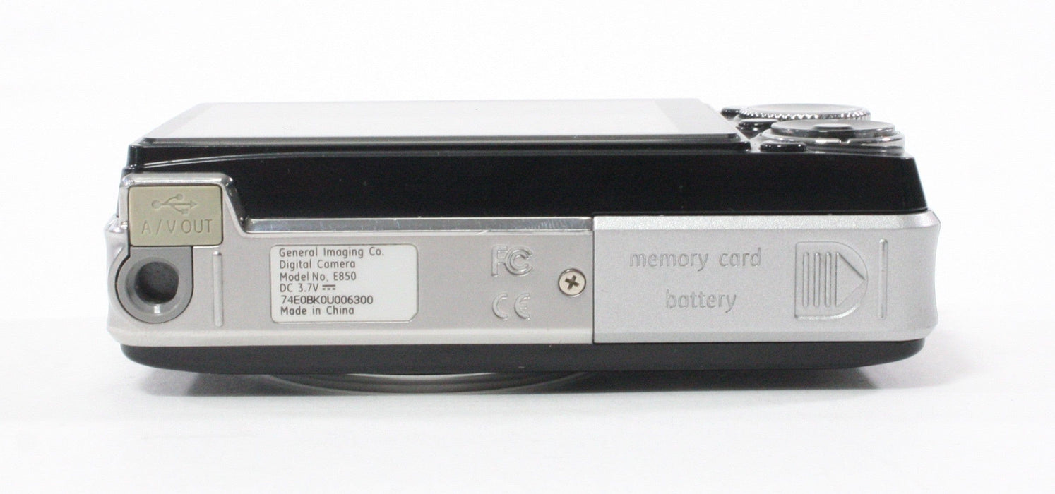 GE E-850 5x Zoom 8.0mp Point and Shoot Digital Camera