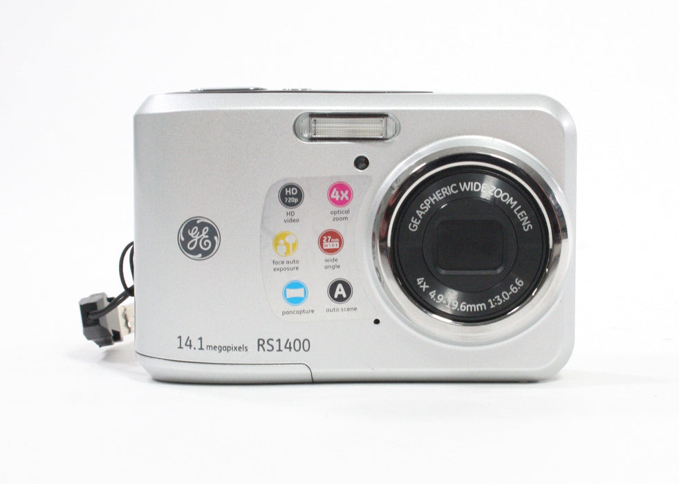 General Electric RS1400 Digital Camera 4x Zoom 14.1mp