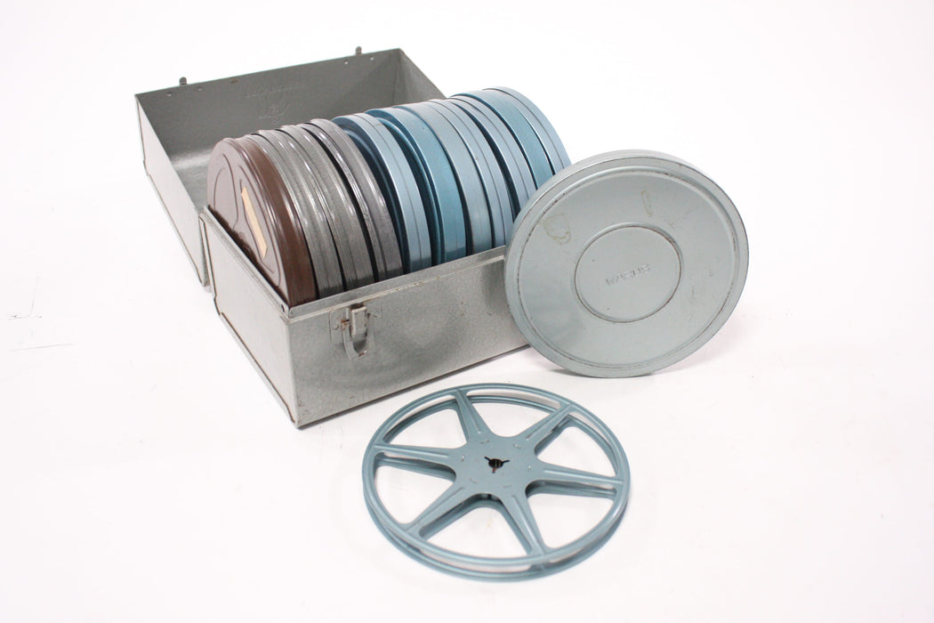 Generic 8mm Film Reels Set of 12