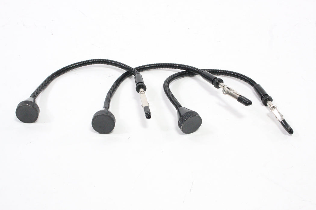 Generic Magnetic Flexible Gooseneck Metet with Alligator Clips (3 pk)