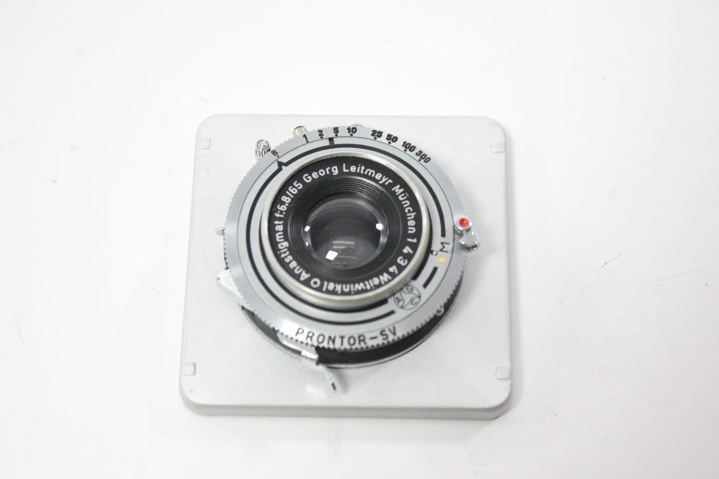 Georg Leitmeyer Munchen Weitwinkel Anastigmat 65MM f/6.8 with Lens Board