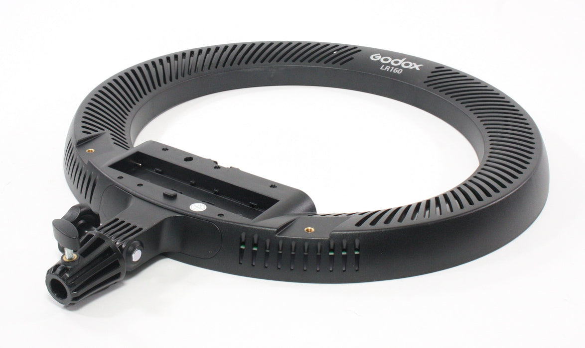 GODOX LR160 LED Ring Light.  (with Accessories)
