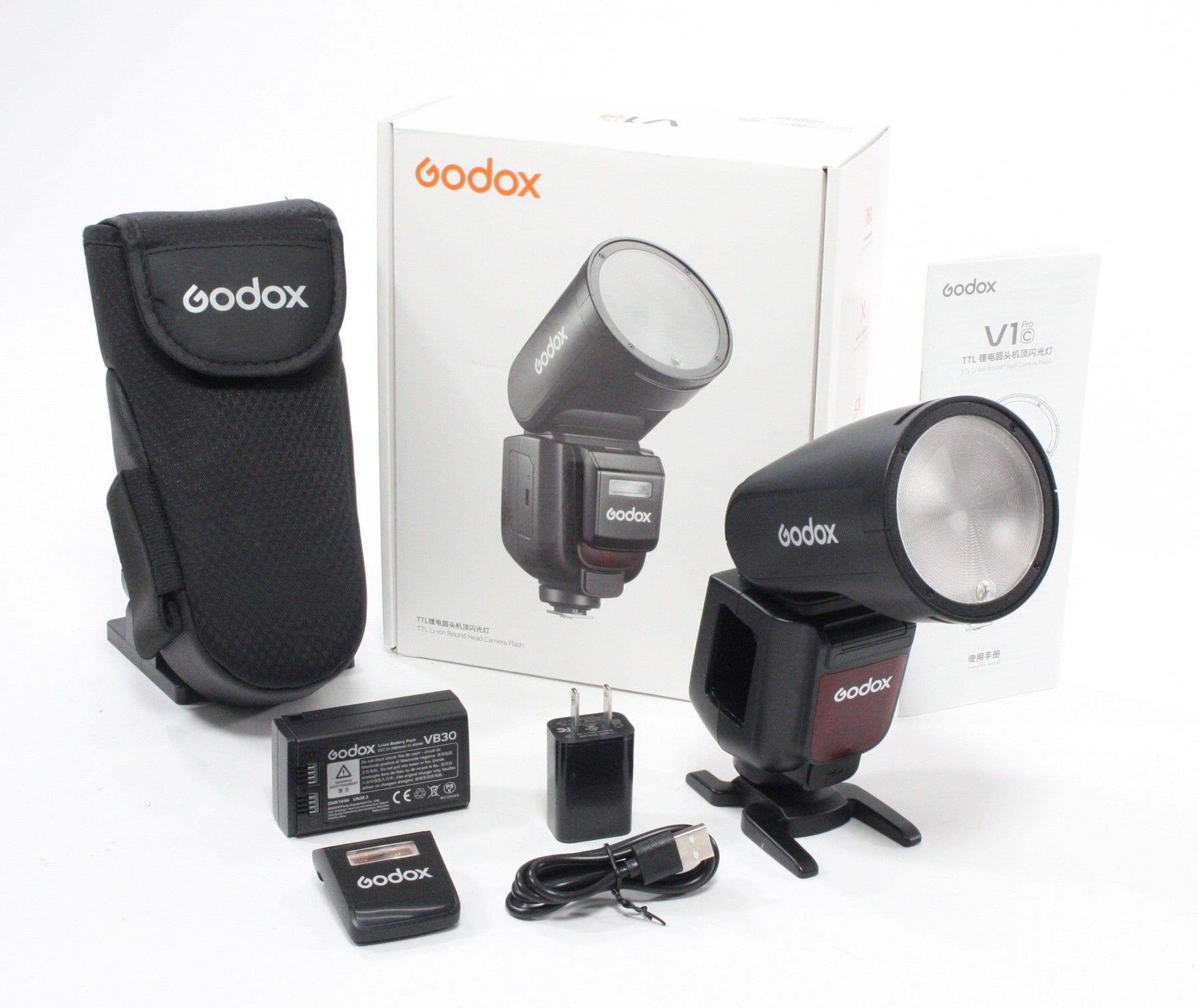 Godox V1 Pro C flash for use with Canon - Demo