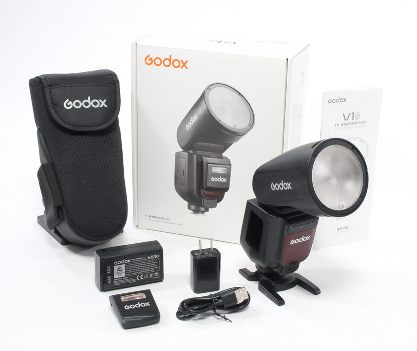 Godox V1 Pro C flash for use with Canon - Demo