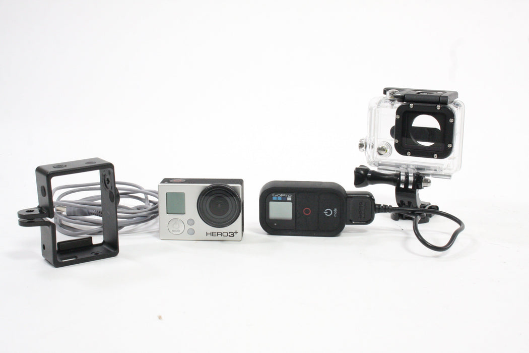 GoPro Hero 3+ with Wireless Remote & Accessories