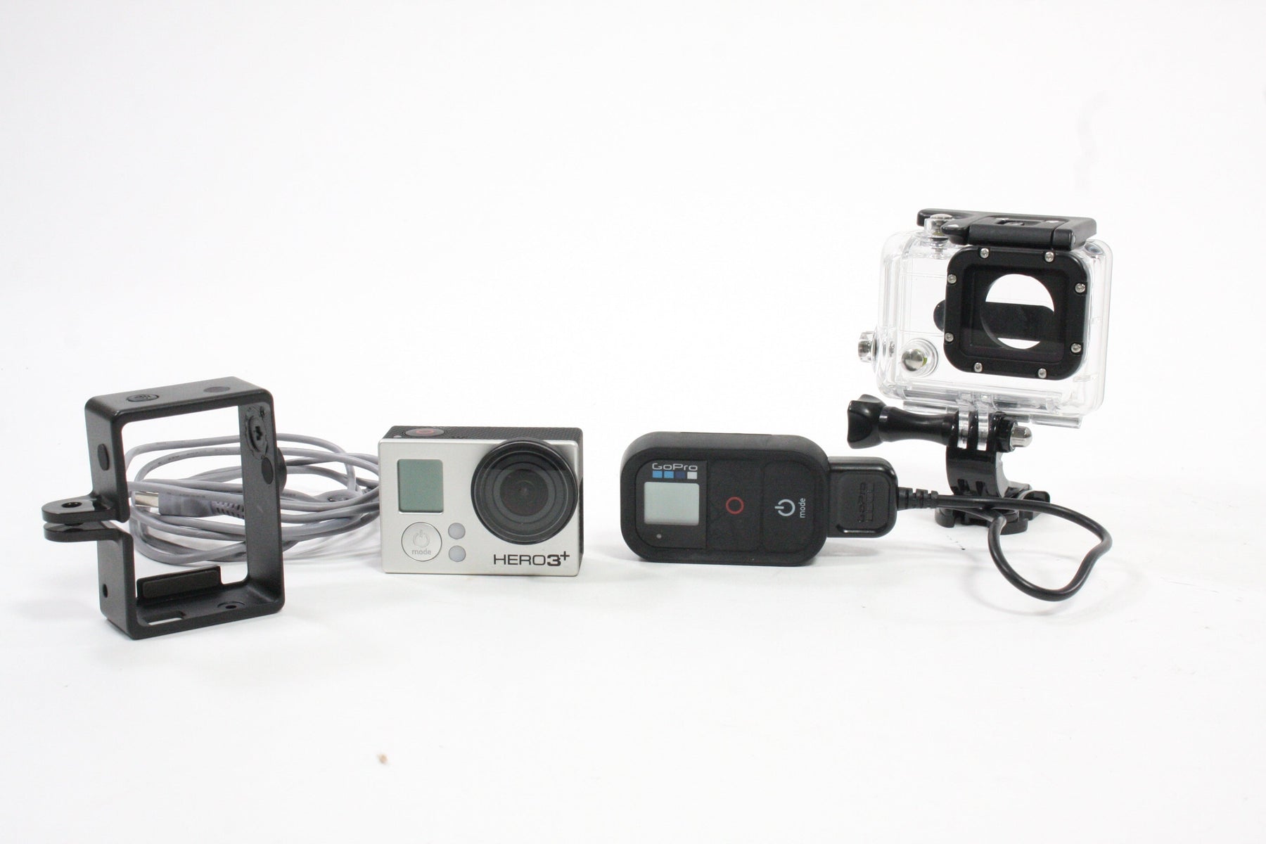 GoPro Hero 3+ with Wireless Remote & Accessories