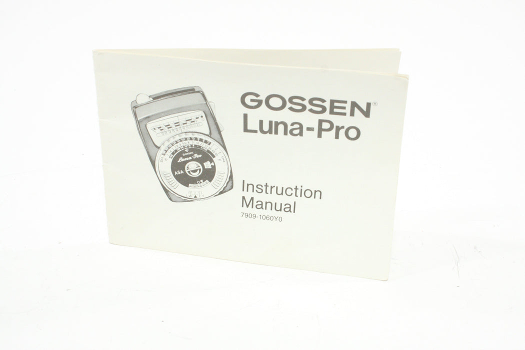 Gossen Luna Pro Light Meter