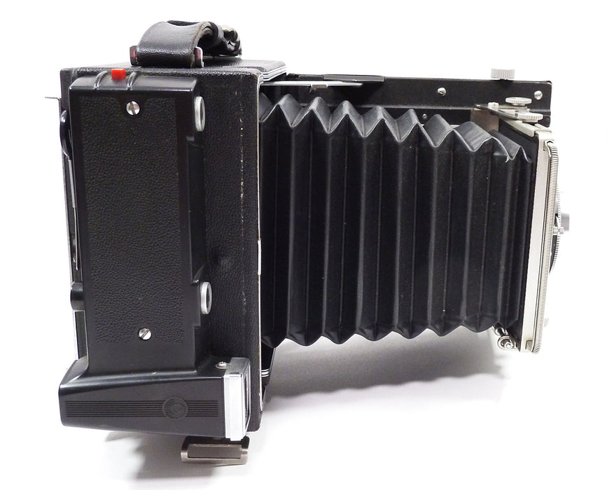 Graflex Crown Graphic 4x5 with Light Sabre Flash and Holders in Case