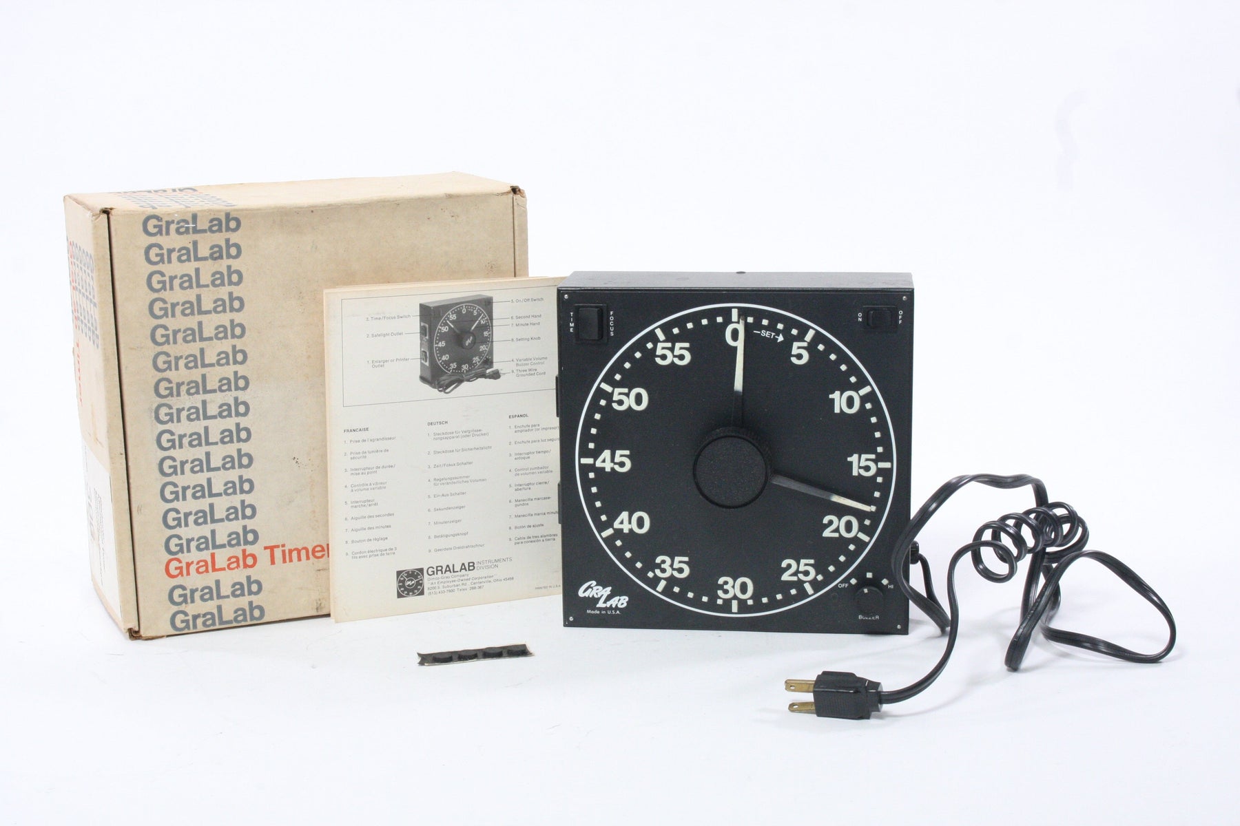 GraLab model 300 Darkroom Timer IN BOX