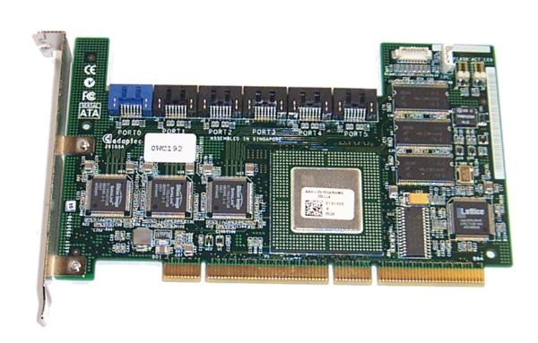 0H2052 Dell 64MB 6 Channel RAID SATA Controller Card with Cables