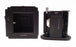 Hasselblad 500C/M Black with Planar 80mm f2.8 CF Lens-A12 Back and Chimney Finder