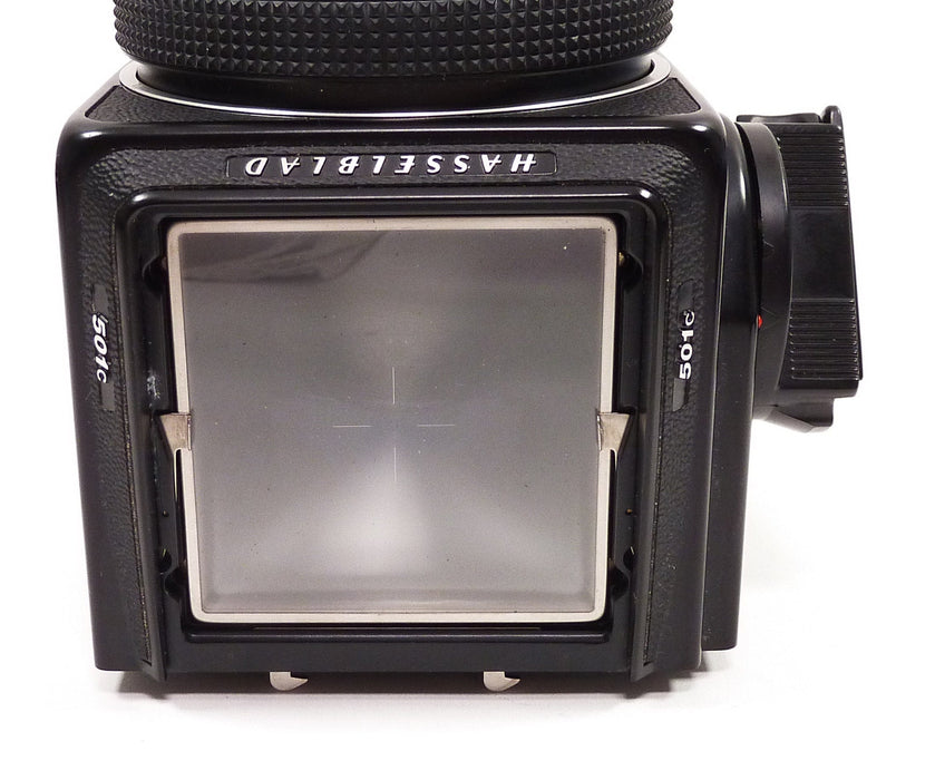 Hasselblad 501C Black with Planar 80mm f2.8 C T* Lens