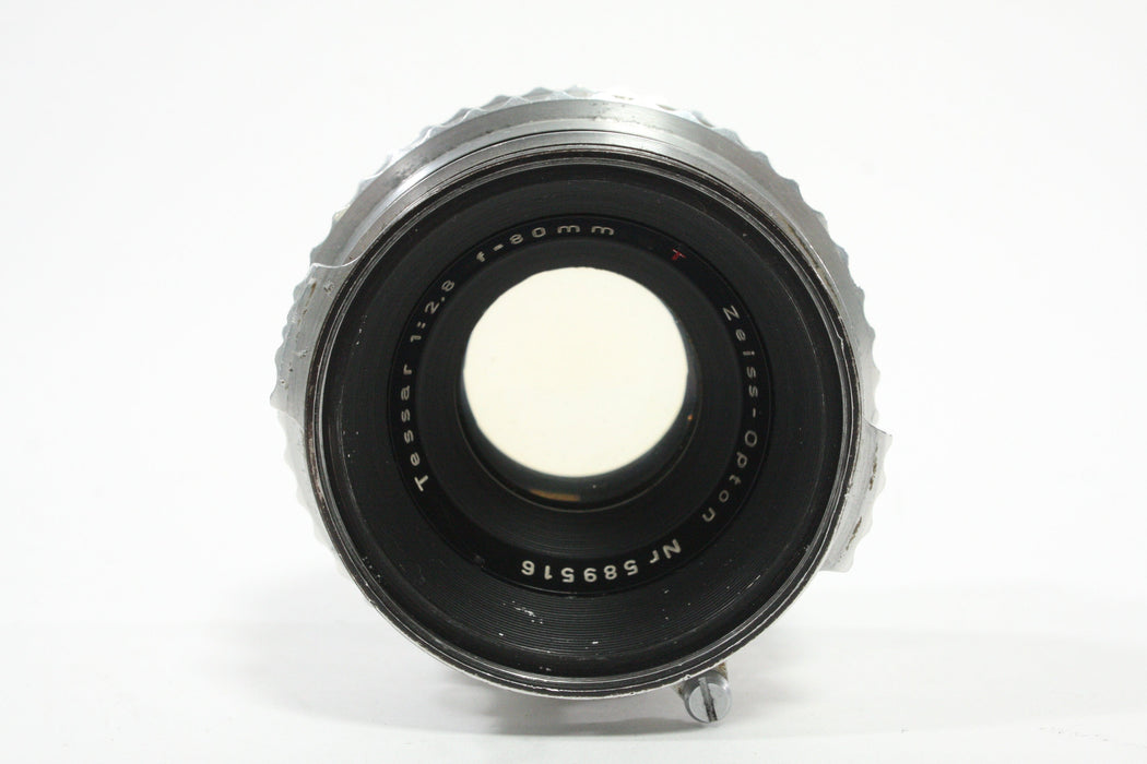 Hasselblad 80mm f/2.8 Tessar T Zeiss-Opton for 1000F or 1600F, AS-IS