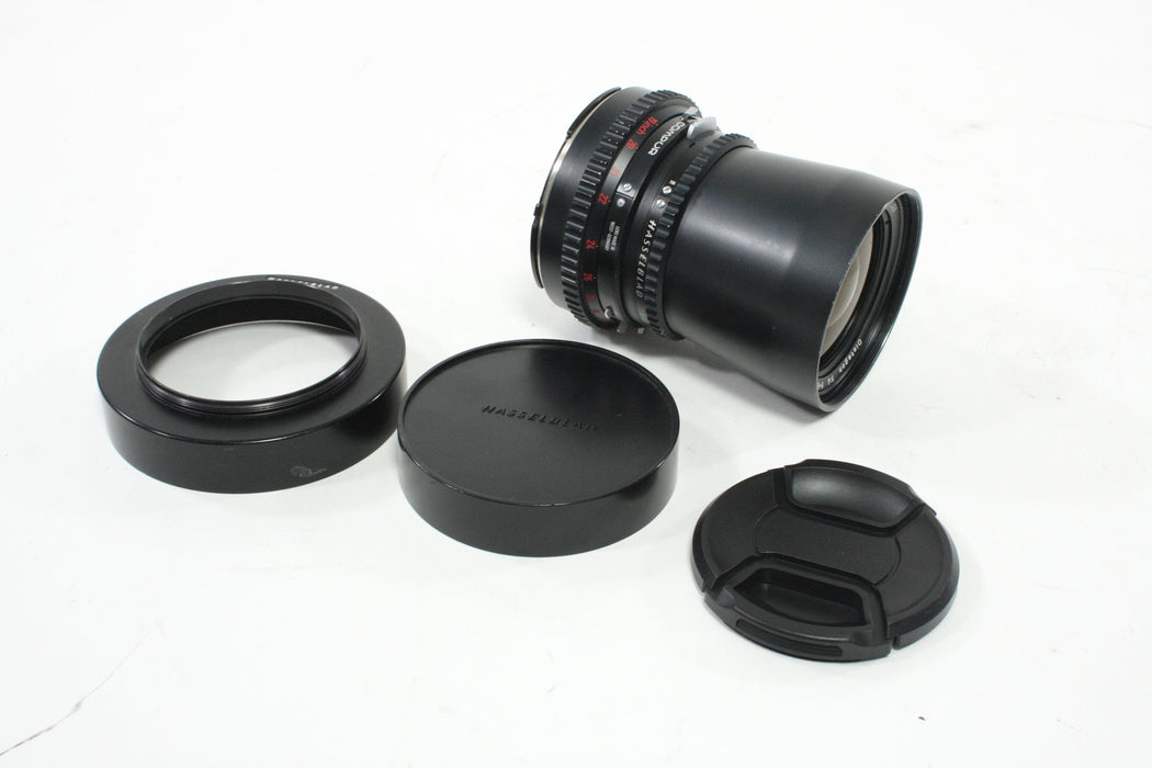 Hasselblad Distagon 50mm f/4 Zeiss Lens with Caps and Hood