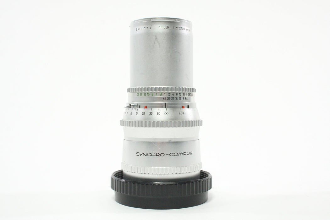 Hasselblad Telephoto 250mm f/5.6 Carl Zeiss Lens Chrome