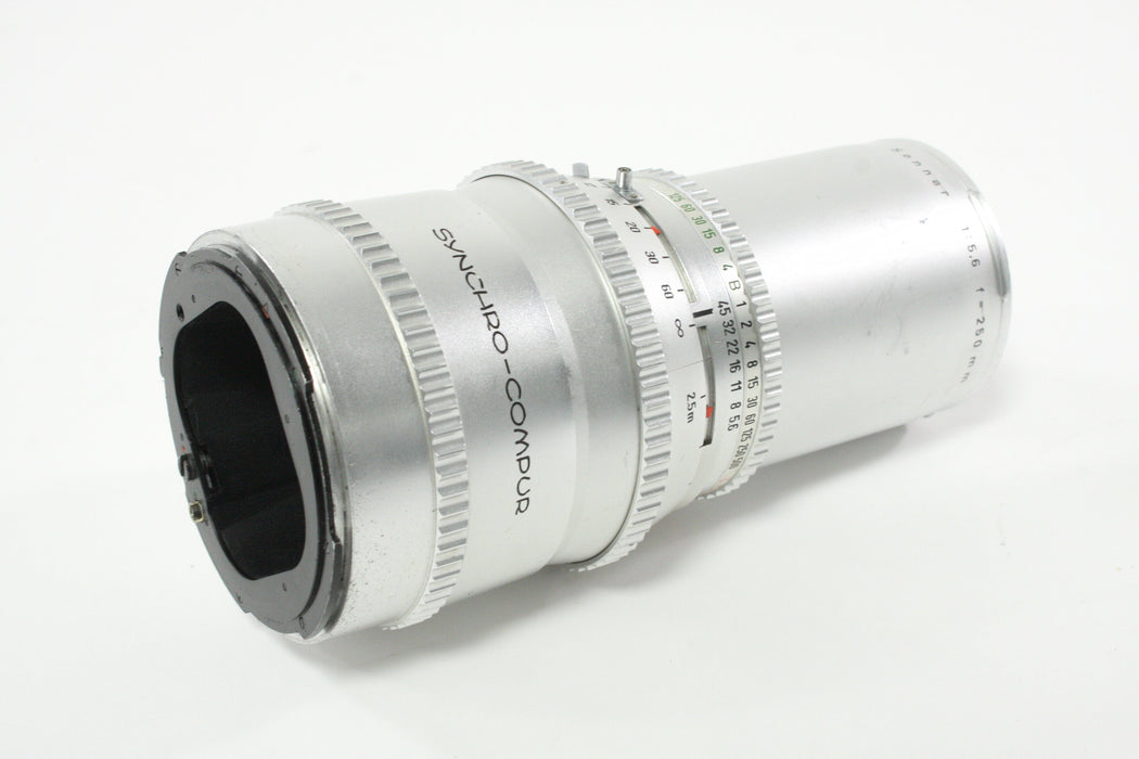 Hasselblad Telephoto 250mm f/5.6 Carl Zeiss Lens Chrome