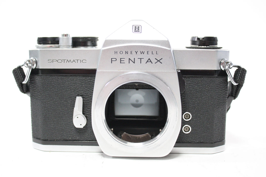 Honeywell Pentax Spotmatic 35mm SLR Camera with Asahi Opt. Co. 50mm f/1.4 Super-Takumar Lens for M42 Mount