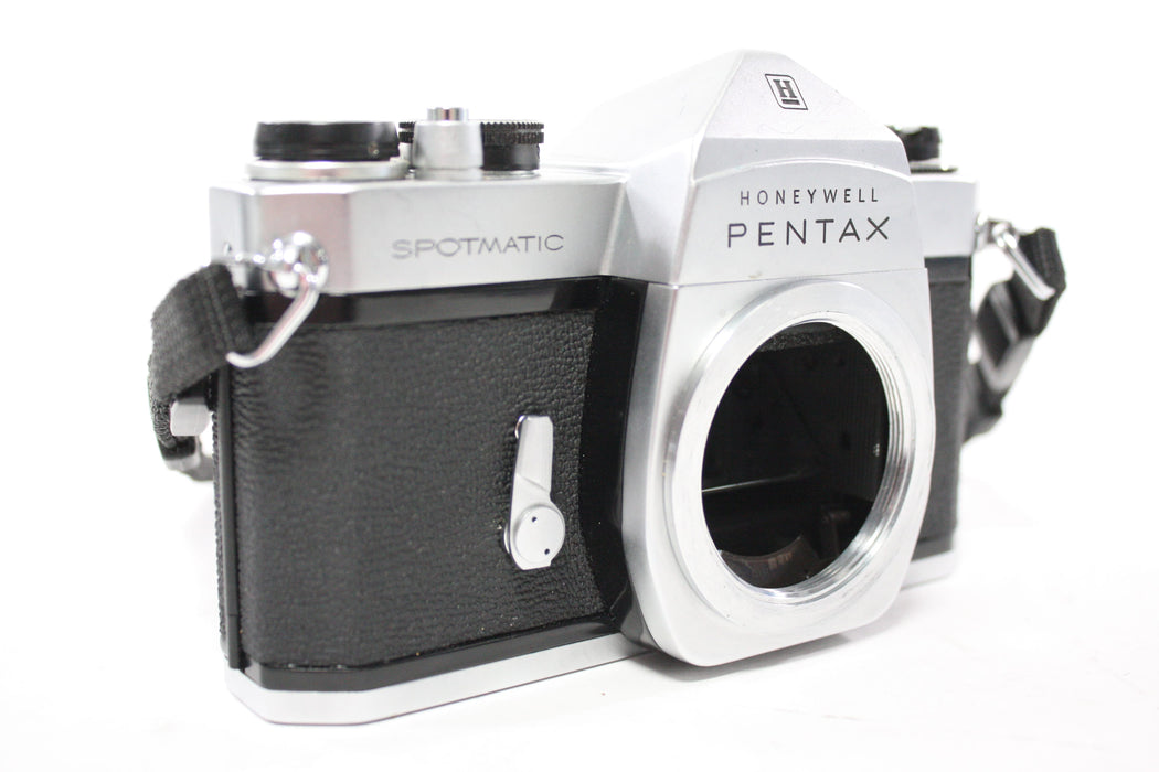 Honeywell Pentax Spotmatic 35mm SLR Camera with Asahi Opt. Co. 50mm f/1.4 Super-Takumar Lens for M42 Mount